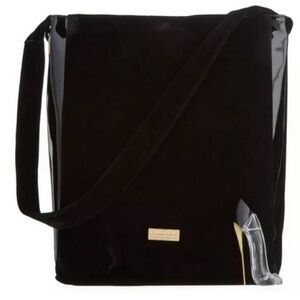 Carolina Herrera Good Girl Velvet Shoulder Bag